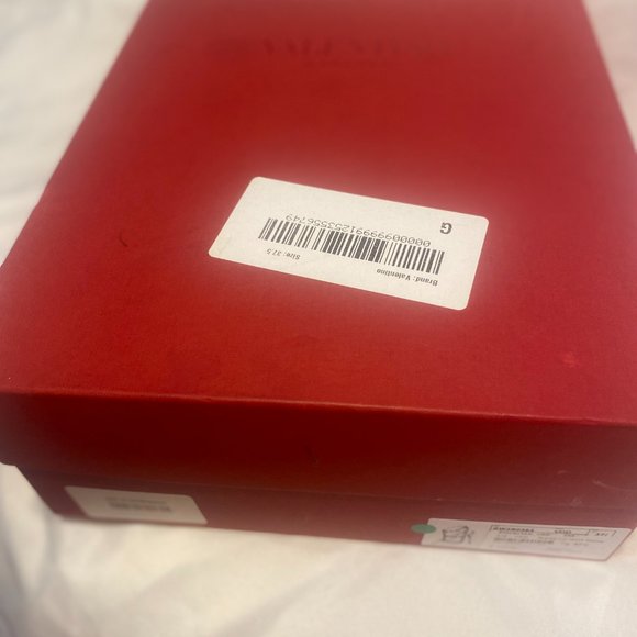 Blue 7 1/2  Valentino    pump - Picture 9 of 9